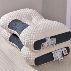 Knitted Massage Peas Pillow Hypoallergenic Breathable Bedding