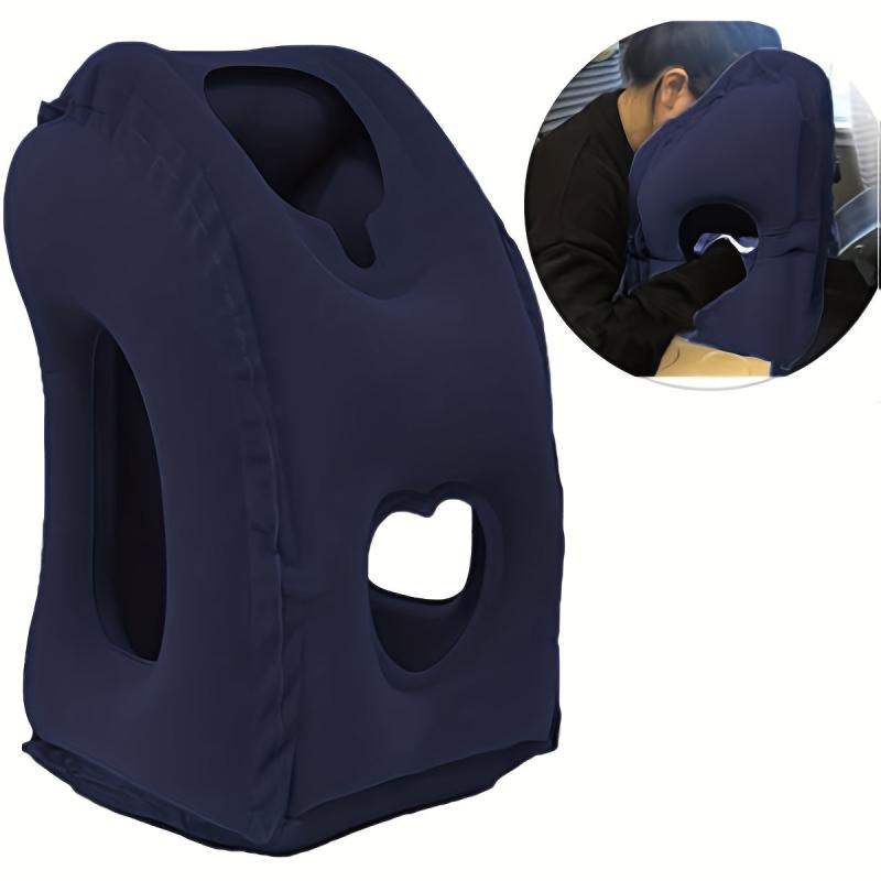 Inflatable Travel Pillow for Neck Support on Planes, Cars, Trains