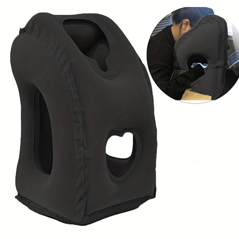 Inflatable Travel Pillow for Neck Support on Planes, Cars, Trains