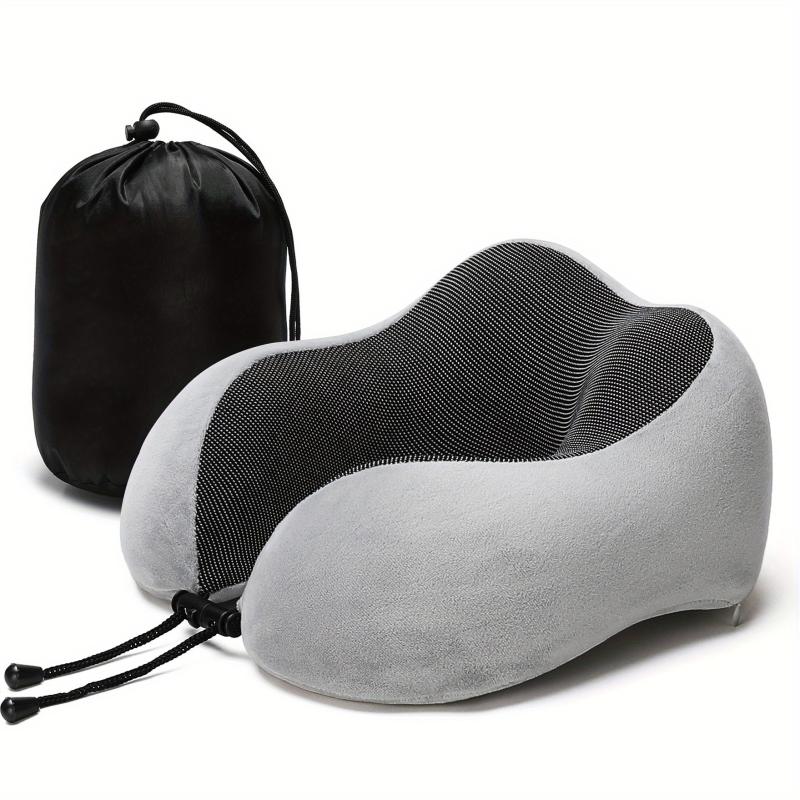 U Shaped Memory Foam Neck Pillow Soft Travel Pillow Neck Cervical Airplane