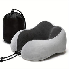 U Shaped Memory Foam Neck Pillow Soft Travel Pillow Neck Cervical Airplane