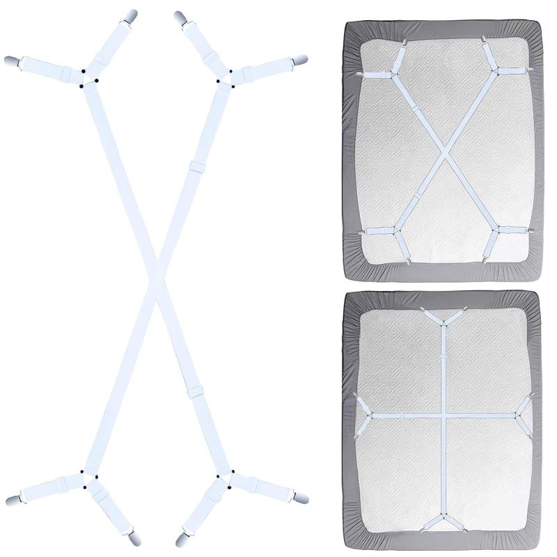 Adjustable Bed Sheet Holder Straps Grippers