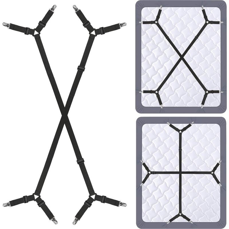 Adjustable Bed Sheet Holder Straps Grippers