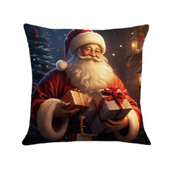 Christmas Carnival Pillowcase Decor Indoor Modern Style