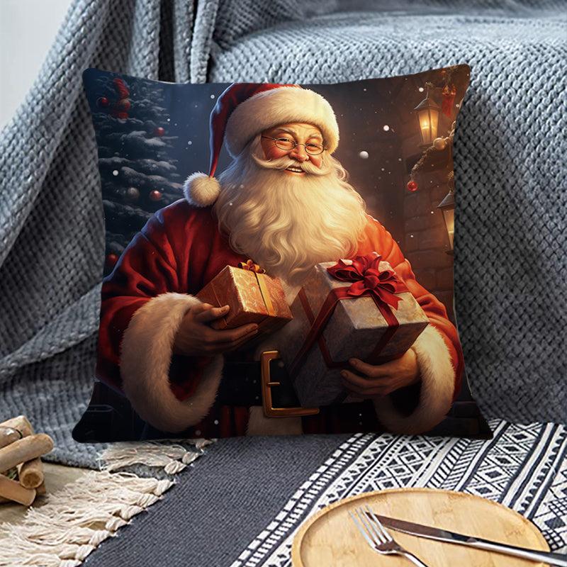 Christmas Carnival Pillowcase Decor Indoor Modern Style