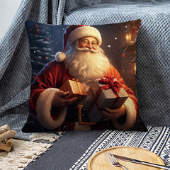 Christmas Carnival Pillowcase Decor Indoor Modern Style