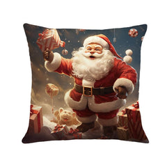 Christmas Carnival Pillowcase Decor Indoor Modern Style