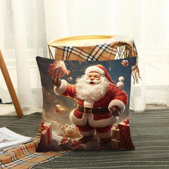 Christmas Carnival Pillowcase Decor Indoor Modern Style