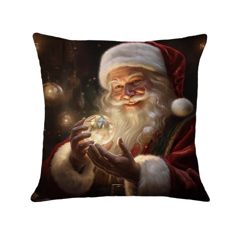 Christmas Carnival Pillowcase Decor Indoor Modern Style