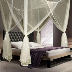 1pc Large Mosquito Net Four Corner Bed Canopy Mosquito Net for Bedroom