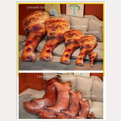 Simulated Pig Trotters Chicken Legs Plush Pillows Funny Dolls