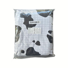 Cow Print Duvet Cover Set Reversible Comforter Cover for Kids Boys Girls