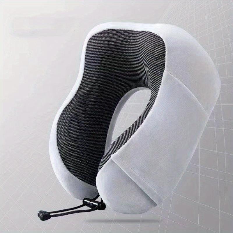 Memory Foam Neck Pillow for Travel, Soft U Shaped Cervical Airplane Pillow