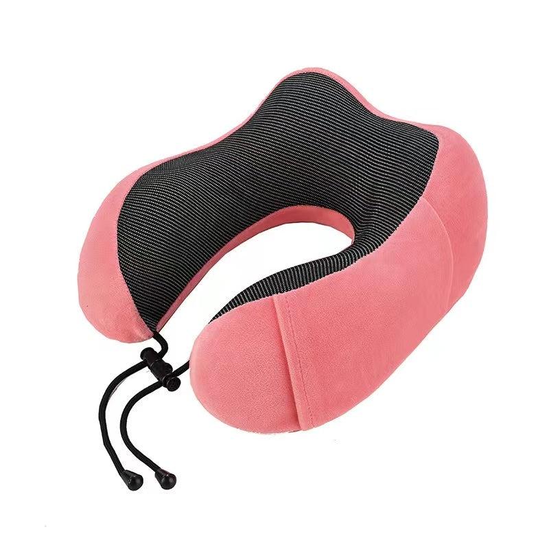 Memory Foam Neck Pillow for Travel, Soft U Shaped Cervical Airplane Pillow