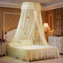 Round Ceiling Mosquito Net Princess Canopy Bed C