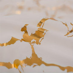 Bronzing Polyester Duvet Cover Set 3pcs