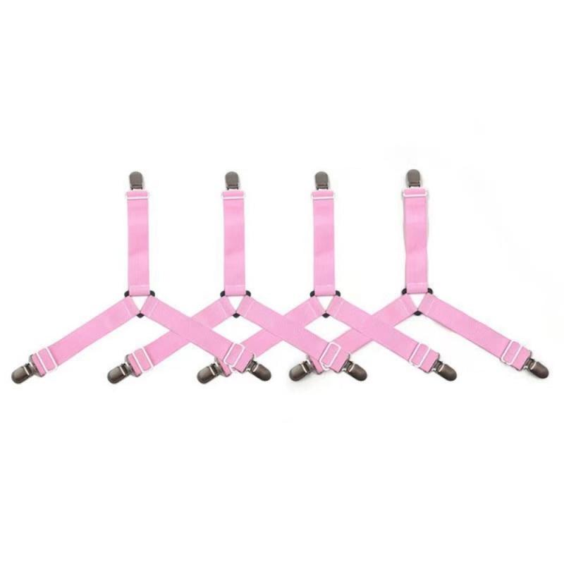 4pcs Bed Sheet Holder Straps Keep Sheets in Place Fasteners
