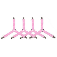 4pcs Bed Sheet Holder Straps Keep Sheets in Place Fasteners