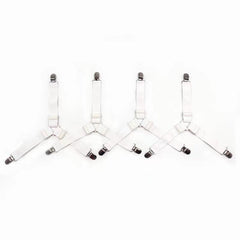 4pcs Bed Sheet Holder Straps Keep Sheets in Place Fasteners
