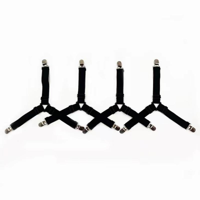 4pcs Bed Sheet Holder Straps Keep Sheets in Place Fasteners