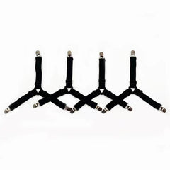 4pcs Bed Sheet Holder Straps Keep Sheets in Place Fasteners