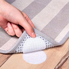 10pcs Adhesive Fastener Dots Stickers Tape Anti Slip Mat