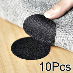 10pcs Adhesive Fastener Dots Stickers Tape Anti Slip Mat