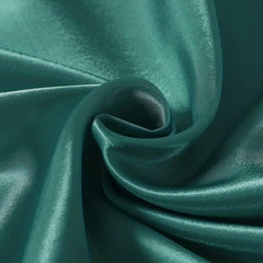 2pcs Solid Satin Pillow Cases Soft & Breathable Pillowcases Envelope Closure