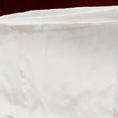 2pcs Solid Satin Pillow Cases Soft & Breathable Pillowcases Envelope Closure