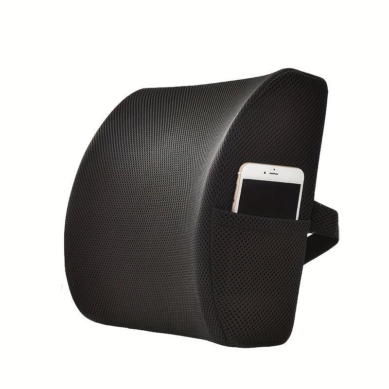 Memory Foam Lumbar Pillow for Office Chair and Car Seat