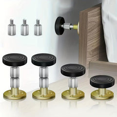 4pcs Headboard Stoppers Anti Shake Tool Adjustable Threaded Bed Frame Fixer