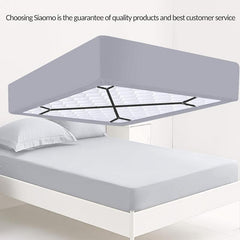Adjustable Bed Sheet Holder Straps Elastic Bands 2pcs