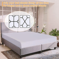 Adjustable Bed Sheet Holder Straps Elastic Bands 2pcs