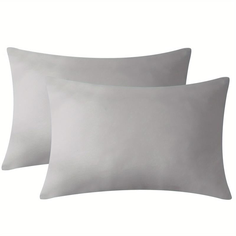 2pcs Microfiber Pillowcases Soft And Cozy Wrinkle Fade Stain Resistant