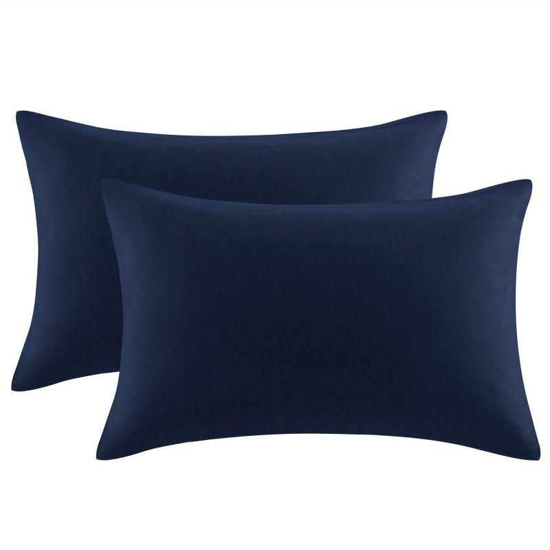 2pcs Microfiber Pillowcases Soft And Cozy Wrinkle Fade Stain Resistant