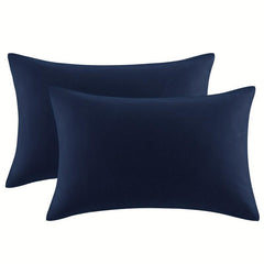 2pcs Microfiber Pillowcases Soft And Cozy Wrinkle Fade Stain Resistant