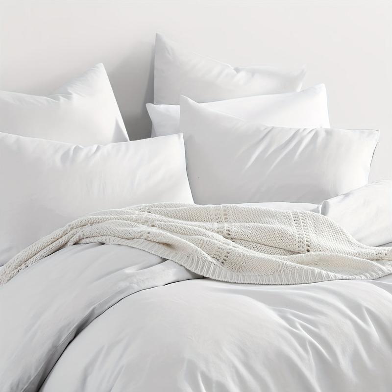 2pcs Microfiber Pillowcases Soft And Cozy Wrinkle Fade Stain Resistant