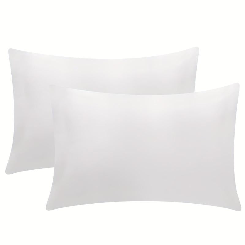 2pcs Microfiber Pillowcases Soft And Cozy Wrinkle Fade Stain Resistant