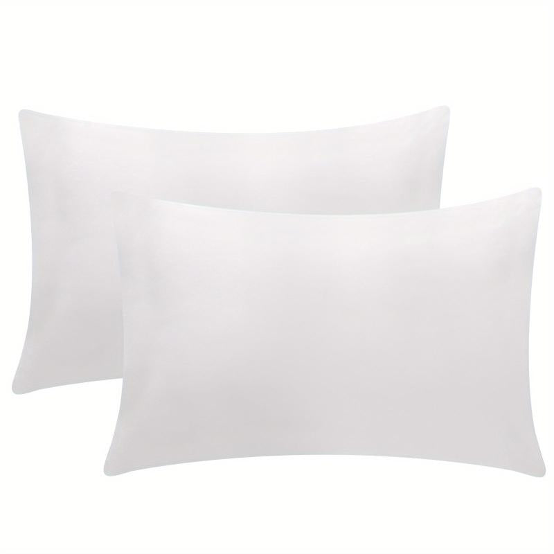 2pcs Microfiber Pillowcases Soft And Cozy Wrinkle Fade Stain Resistant