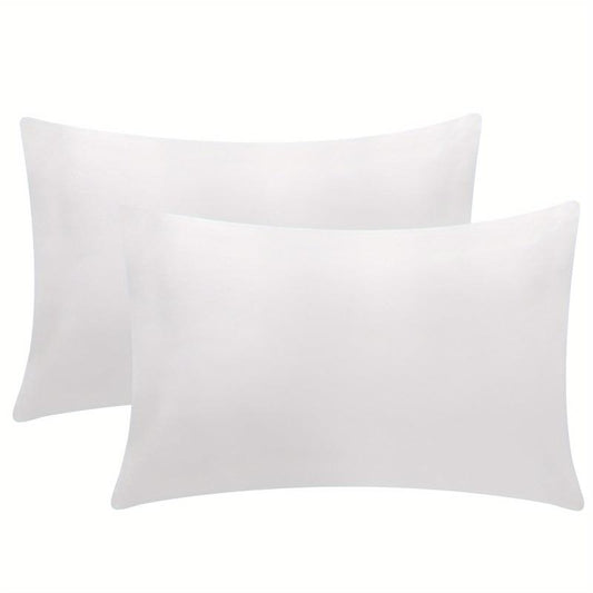 2pcs Microfiber Pillowcases Soft And Cozy Wrinkle Fade Stain Resistant