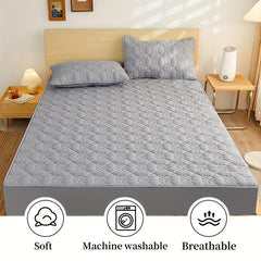 Soft & Breathable Fitted Sheet for Comfort Deep Pocket Fits Any Bedroom