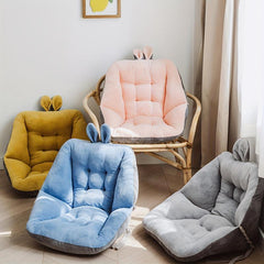 Rabbit Ears Pattern Chair Cushion - Thick Seat Cushion for Reading