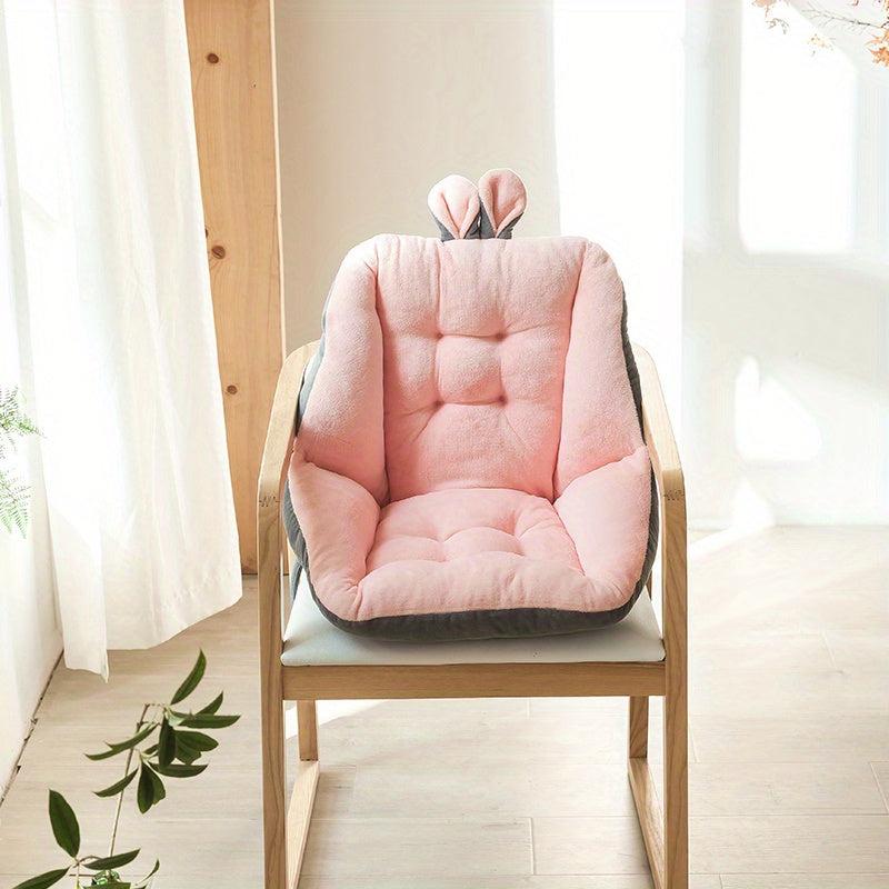 Rabbit Ears Pattern Chair Cushion - Thick Seat Cushion for Reading
