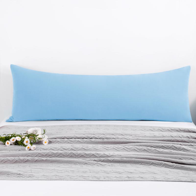 Soft Microfiber Body Pillowcase for Adults with Envelope Closure