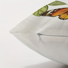 Butterfly Printed Pillowcase for Home Decor