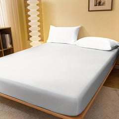 Soft Brushed Fitted Sheet for Bedroom with Deep Pocket