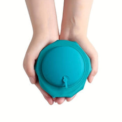 Soft U Shaped Inflatable Travel Neck Pillow for Long Trips - Washable Cover
