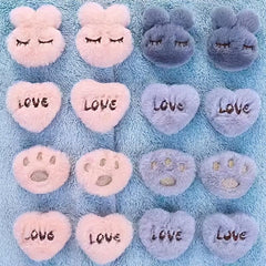 4pcs Cartoon Plush Quilt Fixers Non-slip Bed Sheet Fixing Artifact