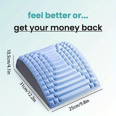 Lumbar Support Pillow Waist Stretching Massage Relaxation