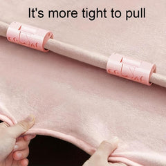 6pcs Bed Sheet Fixers Non-slip Duvet Cover Clips